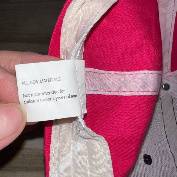 Alaska Embroidered Adjustable Baseball Hat Cap Pink and Black Impact Merchandise - Picture 7 of 7